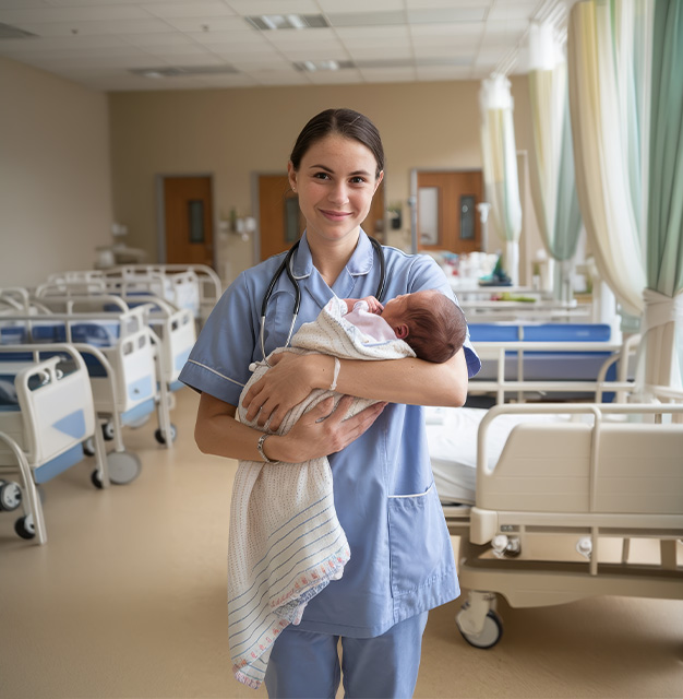 enfermeras para bebes en cota